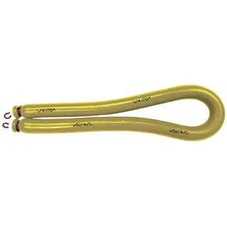 Spetton Circular 14 Mm Gummi - Gold - 80 cm