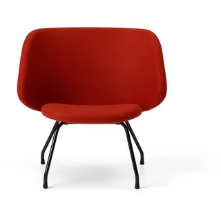 Softline Lounge Sessel Evy orange, Designer busk+hertzog, 81x81x63 cm