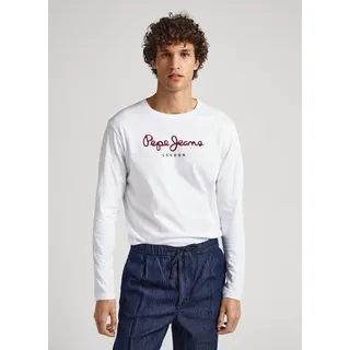 Pepe Jeans Eggo Langarm-T-Shirt White 2XL