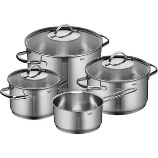 Silit Achat Topf-Set 4-tlg. Fleischtopf + Stieltopf