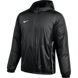 NIKE Herren Herbstjacke - Park 26, Regenjacke, Kapuze, wärmend, atmungskativ Schwarz M - Schwarz