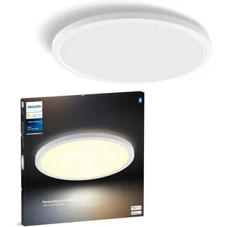 Philips Hue LED-Panel Tento White Ambiance XL Weiß Ø 54,2 cm
