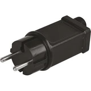 EMOS Connect System 30V Netzteil Standard/Profi, Erweiterungsteil A (ohne Lichterkette und Anschlusskabel), 30V Adapter für Weihnachtslichterketten, IP44 für Innen und Außen, 6/18h Auto-Timer, schwarz