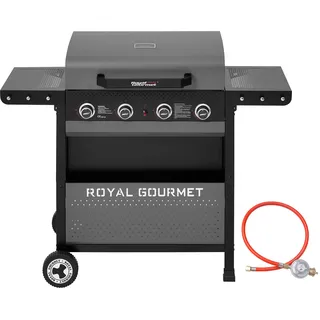 Royal Gourmet 4-Brenner Gasgrill 10 kW grau