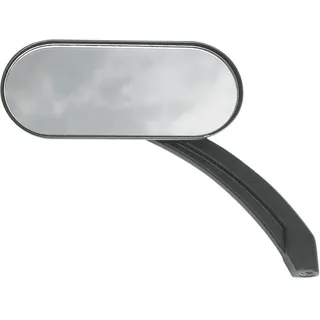 Drag Specialties Hotop Oval Linker Außenspiegel - Black - One Size