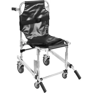 PEPE Mobility Treppenstuhl Senioren Klappbar, Mobiler Treppensteiger für Personen und Patienten, Evakuierungsstuhl mit Sicherheitsgurten, Tragbarer Treppenlift ohne Installation bis 100 kg