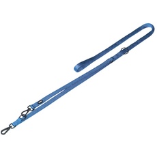 Nobby Führleine Classic Comfort extra lang, hell blau, L: 300 cm, B: 25 mm, 1 Stück