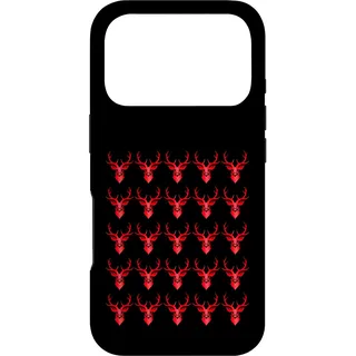 Hülle für iPhone 17 Pro Hirsch Chalet Geweih Retro Hirschgeweih Vintage Souvenir
