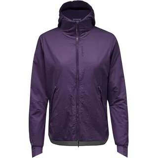 GOREWEAR CONCURVE WINDSTOPPER Isolierte Kapuzenjacke Damen, Winddichte und warme Laufjacke für kaltes Wetter