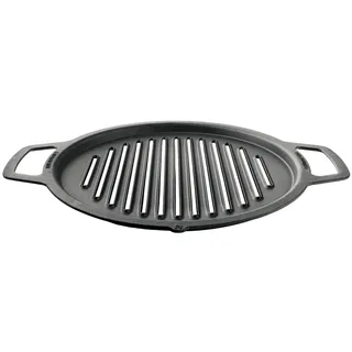 Solo Stove Gusseisen-Grillrost für Feuerschale Bonfire und Yukon | Grillplatte für Feuerstelle, Umbau von Feuerstelle zu Grill, Zubehör für Outdoor Feuerschale, Kochoberfläche: Ø 45 cm, 7,7 kg