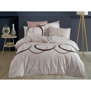 Leinen Französisch Baumwolle 240x220,70x90 Toronto beige