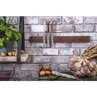 Magnetischer Messerhalter aus Holz, Eiche – FÜR EINEN STILVOLLEN WOHNRAUM