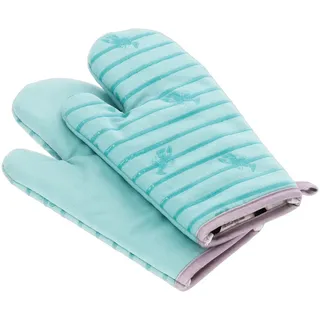 Vossen Ofenhandschuh , Blau , Textil , Uni , Füllung: Polyester , 18x28 cm , Heimtextilien, Geschirrtücher & Schürzen, Topflappen & Kochhandschuhe