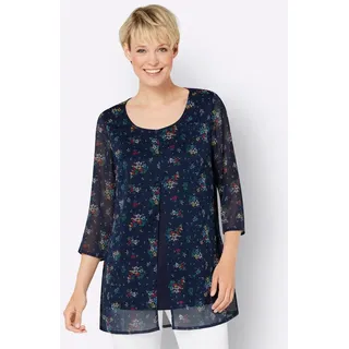 Classic Basics Longbluse, bunt