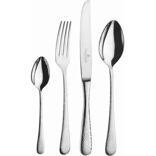 Picard & Wielpütz Solingen Besteck-Set »MIA« Hammerschlag-Optik, silberfarben