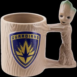 Guardians of the Galaxy Groot-förmiger Keramik-Kaffebecher | Sammlerstücke aus Marvel-Filmen