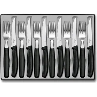 Victorinox - Familienfürsorger Swiss Klassisches, 12 Teile - Schwarz - 6.7233.12