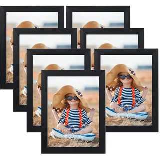 exyglo Klassisch schwarz 13x18 cm 7er Set