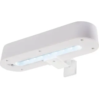 Näve Solar-Dachrinnenleuchte 2er Set - Silber