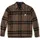 Loose Fit Midweight Long-sleeve Plaid Shirt carhartt brown heather B11 M REG