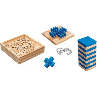 Philos 3090 - Spielesammlung 5in1, Puzzle & Game Collection