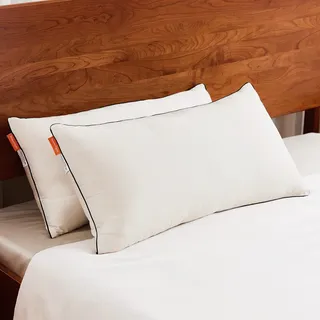 Sweetnight Kopfkissen 40x80 2er Set, weich & Nackenstützend Kissen aus 2x800g Mikrofaser Kissenfüllungen, Schlafkissen für alle Schlafpositionen, Bambusfasern Bezug bequemes und Atmungsaktives, Weiß