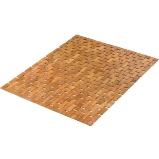 Badematte KLEINE WOLKE "Palito", beige (natur), H:5mm, Bambus, Holz, Badematten, Badematte, Holzmatte, 100% Bambus, 50x70 cm