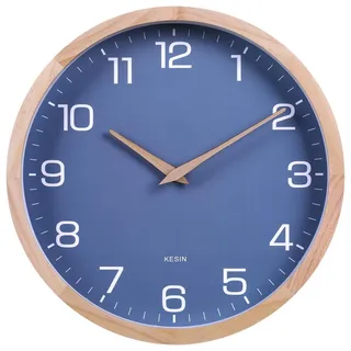 Kesin Wanduhr, 30,5 cm, leise, Nicht tickende Holz-Wanduhren, batteriebetrieben, modern, einfache Uhr, dekorativ für Küche, Wohnzimmer, Schlafzimmer, Kinderzimmer