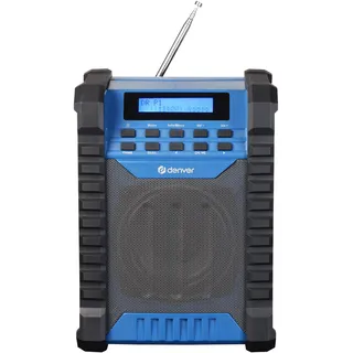 Denver WRD-60 Baustellenradio DAB+ Bluetooth schwarz