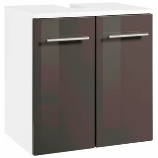 WELLTIME Waschbeckenunterschrank Venedig 50 x 53 cm Grau