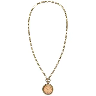W WIDMANN MILANO Party Fashion 10026 - Mechanische Taschenuhr an Halskette, gold, Steampunk, Accessoire, Karneval, Mottoparty