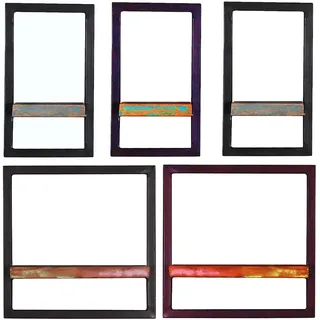 SIT Möbel Wandregal Riverboat 75 x 25 x 75 cm Bunt