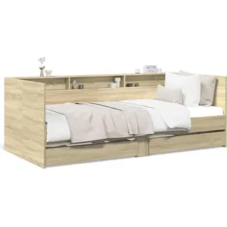 vidaXL Tagesbett 90 x 200 cm braun