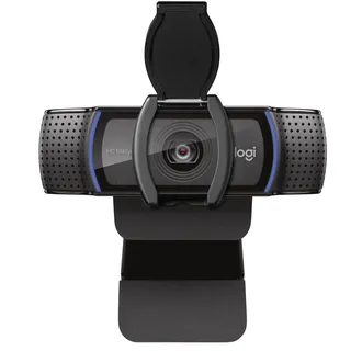 Logitech 960-001257, 1920 x 1080 Pixel, Full HD, 30 fps, 720p, 1080p, Pop Up, 78° - Schwarz