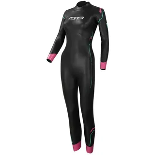 Zone3 Agile Neopren-langarm-wetsuit Für Damen - Black / Pink / Turquoise - ST