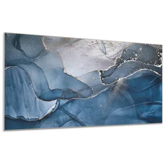 Wallfluent Wandpaneel 6x 60x30 cm selbstklebend Aurora , Pastellblau , Kunststoff , Rechteckig , 30x1.6x60 cm , Bilder & Rahmen, Bilder, Dekopaneele
