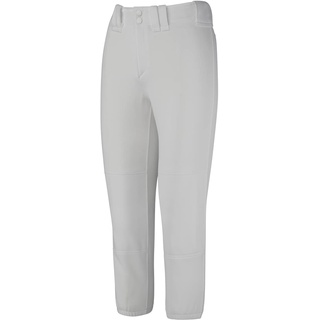 Mizuno Herren 350150.9191.08.XXL Damen Hose Mit Gürtel, Größe XXL, Grau, Grau, XXL EU