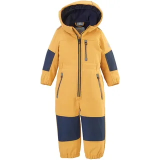 KILLTEC first instinct by killtec Jungen Fiow 35 Mns Onpc Softshell Overall mit Kapuze, dark sun, 122/128 EU