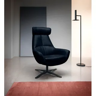 BeType Drehsessel Be Organic High Back 81 x 92 x 83 cm Blau