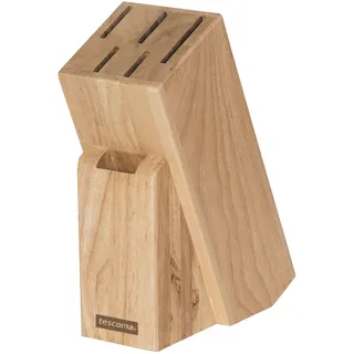 Tescoma Woody Messerblock unbestückt Beige