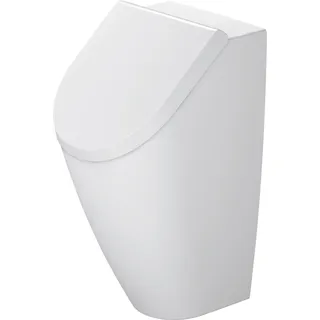 Duravit ME by Starck Urinal, Rimless, 0,5 liter, ohne Fliege, 350x300x585mm, 2812300000, Farbe: Innenfarbe Weiß, Außenfarbe Weiß