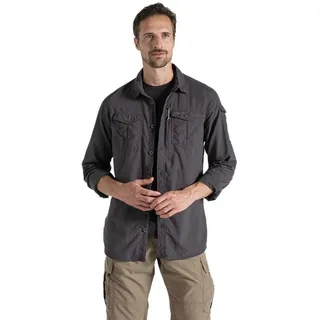 Craghoppers Langarmhemd Grau 4XL