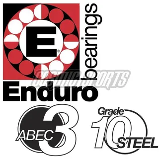EnDURO Enduro, Bearings 5200 2RS ABEC 3 Double Row Serie Lager, 10x30x14.25