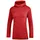 Kapuzenpullover Sweatshirt Rot-Meliert 42