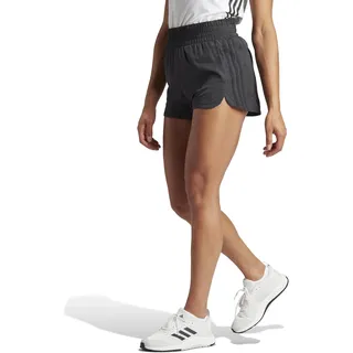 adidas Damen Pacer 3-Stripes Training Woven Shorts, Black, XL