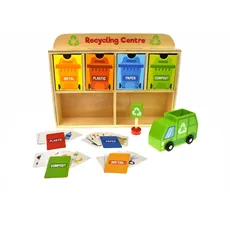 Bild von AB Gee abgee 921 TY635A EA Wooden Recycling Centre, red