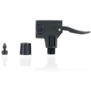 Heyner Multi-Ersatzadapter Fahrradpumpe schwarz