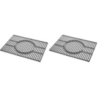 Weber Original Gourmet BBQ System Grillrost Spirit, schwarz, 30 x 4,4 x 44,2 cm, 8847 (Packung mit 2)