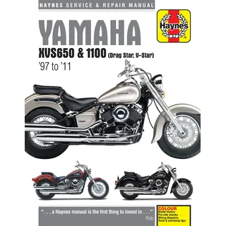 Haynes Yamaha XVS650 & 1100 Drag Star/V-Star (97 - 11) Haynes Repair Manual: Service and Repair Manual (Haynes Service & Repair Manual)