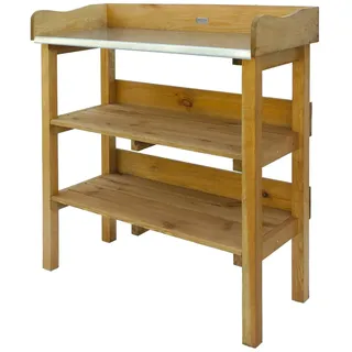 Siena Garden Pflanztisch Bill,84 x 36 x 88 cm Kiefernholz fsc 100% mit wasserbasierter schadstofffreier Holzbeize